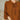 Everly Rust Brown Tie Top- close up side view