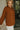 Everly Rust Brown Tie Top- side view