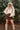 Joelle Brown Denim Skort - full body front view