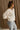 Grace Cream Short Sleeve Sweater- side view
