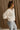 Grace Cream Short Sleeve Sweater- side view
