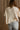 Grace Cream Short Sleeve Sweater- back view
