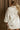 Madelyn Ecru Button-Up Mini Dress- back view