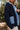 Cate Navy & Denim Sweater Jacket - side view
