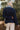 Cate Navy & Denim Sweater Jacket - back