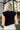 Malia Black Knit Sleeveless Sweater- close up back view