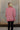 Hadley Mauve Pink Mineral Wash Sweatshirt- close up back view