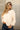 Elodia Cream Back Ties Sweater- front top view