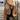 Eliana Brown Faux Fur Cardigan- front view