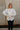 Hadley Ash Grey Mineral Wash Sweatshirt- full body view