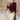 Rowyn Burgundy Button-Up Knit Cardigan- full body view