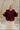 Rowyn Burgundy Button-Up Knit Cardigan- front top view