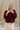 Rowyn Burgundy Button-Up Knit Cardigan top view