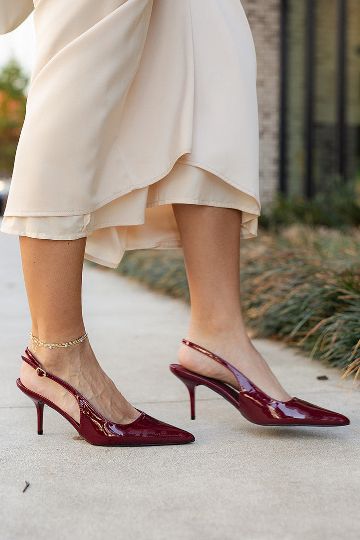 Mia Ediva Brown Snake Pointed Toe Boot- full view