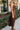 Naomi Brown Satin Belted Maxi Dress- close up side view