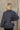 Hadley Charcoal Grey Mineral Wash Sweatshirt- close up back view