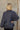 Hadley Charcoal Grey Mineral Wash Sweatshirt- close up back view