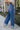 Kancan: Gia Dark Denim 90s Wide Leg Jeans- side view