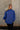 Hadley Royal Blue Mineral Wash Sweatshirt- front top view