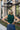 Evie Dark Green Ribbed Knit Tank- back view