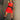 full body view of female model wearing the Amaya Strapless Flare Mini Dress which features Lightweight Fabric, Side Zipper Closure, Belt Loops, Two Front Pockets, Strapless and Shorts Lining. the dress is available in red and navy blue.