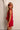 Layla Crimson Red Tie Straps Tank- side view