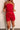 Layla Crimson Red Shorts- front view