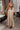 Alara Brown & Cream Stripe Midi Dress- full body view