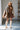 Cleo Brown Multi Plaid Barn Jacket - full body front view