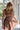 Zara Brown Flare Mini Dress- front top view