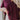 Kiara Deep Burgundy Short Sleeve Top - close up top view