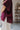 Kiara Deep Burgundy Short Sleeve Top - side view