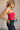 Leah Alabama "A" Crimson & White Tube Top- full side view