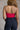 Leah Alabama "A" Crimson & White Tube Top- full back view
