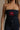 Leah Georgia Bulldogs 1785 Black & Red Tube Top- close up top view