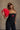 Leah Georgia Bulldogs 1785 Black & Red Tube Top- front top view