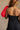 Leah Georgia Bulldogs 1785 Black & Red Tube Top- close up back view