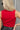 Georgia Bulldogs Red Cropped Graphic Tank- close up back view