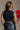 Haley Black Georgia Cropped Graphic Tank - back