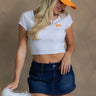 Tyler White Vols Cropped Graphic Tee - front 