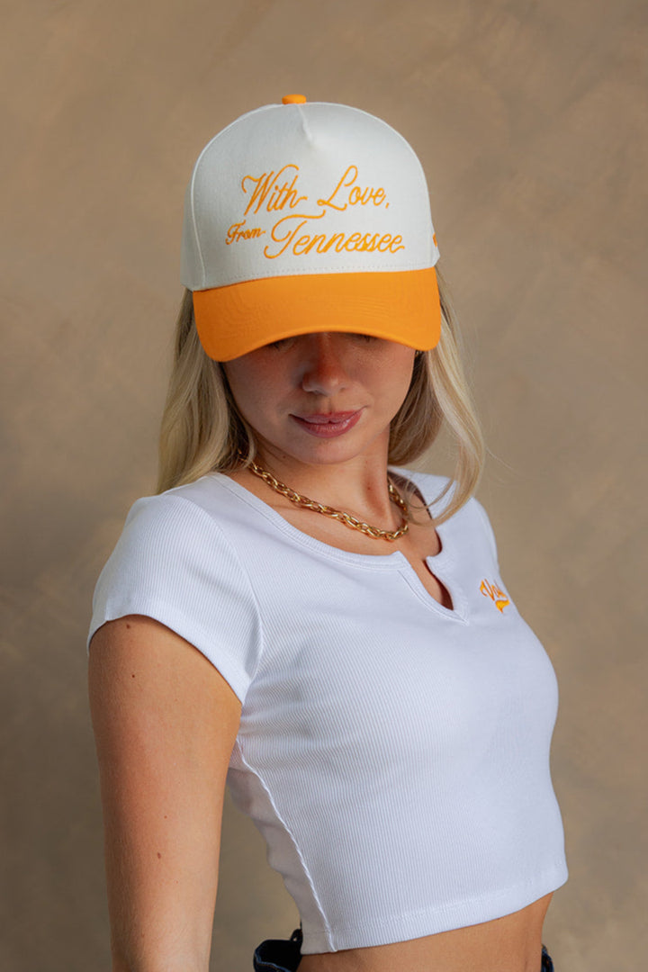With Love From Tennessee Trucker Hat - front 