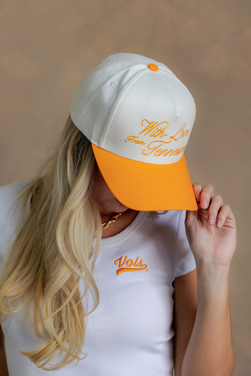 With Love From Tennessee Trucker Hat - frontal side view