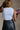 Haley White Tennessee Graphic Tank - close up back view