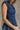 Winona Blue Denim Zip Up Top - close side view
