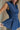 Winona Blue Denim Zip Up Top - close up side view