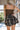 Melina Brown Plaid Ruffle Mini Skort- back view