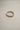 Eliza Gold Ribbed Wave Stretchy Bracelet- flat lay view