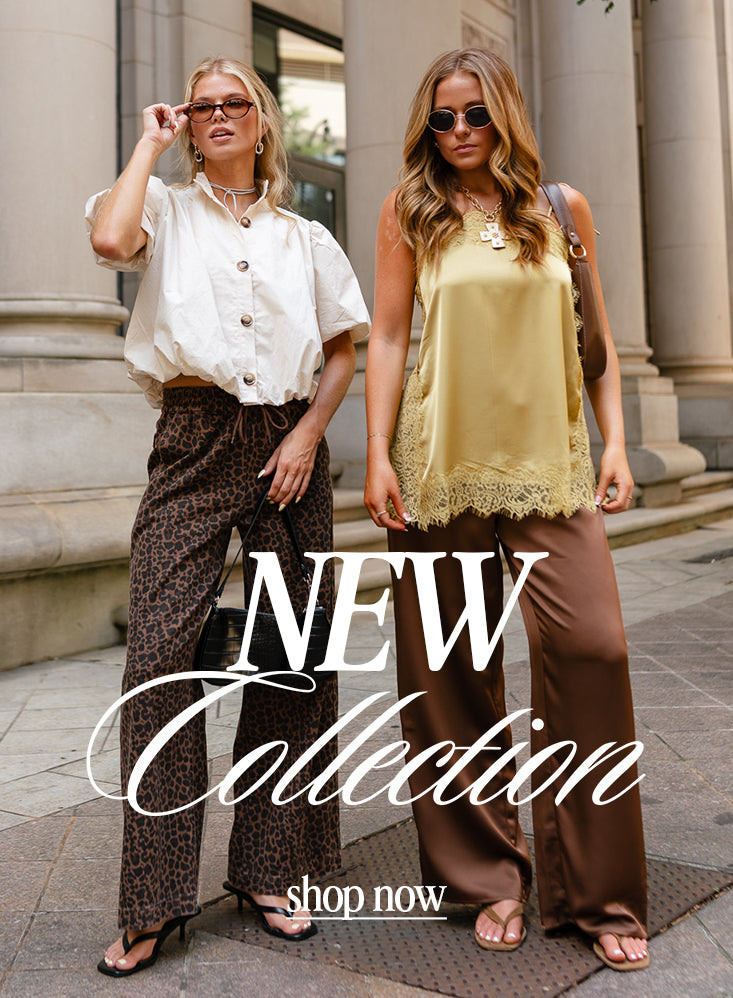 New Collection - models in fall clothing