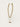 Margaret Gold Dipped Double Chain Necklace - flat lay