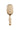 Mini Boar Bristle Hair Brush in Tan- back view